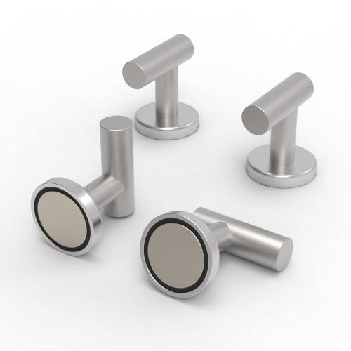 

Магнитные крючки THCMAG, Магниты для пальто для подвешивания, Редкоземельные неодимовые магнитные крючки для держателей кастрюль, Грилей, Холодильников, Дома, Кухни, Работы и