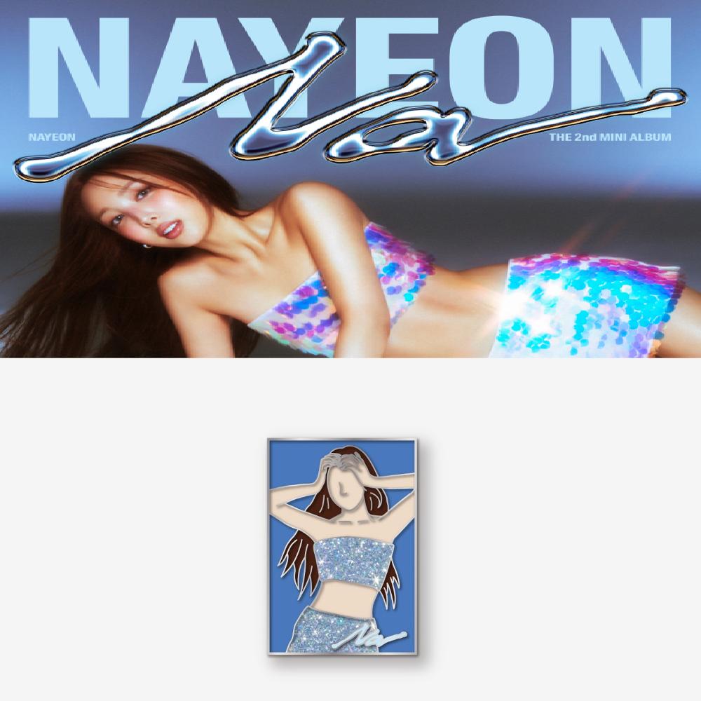 

Оформление предзаказа Официальный значок альбома NAYEON NA MD