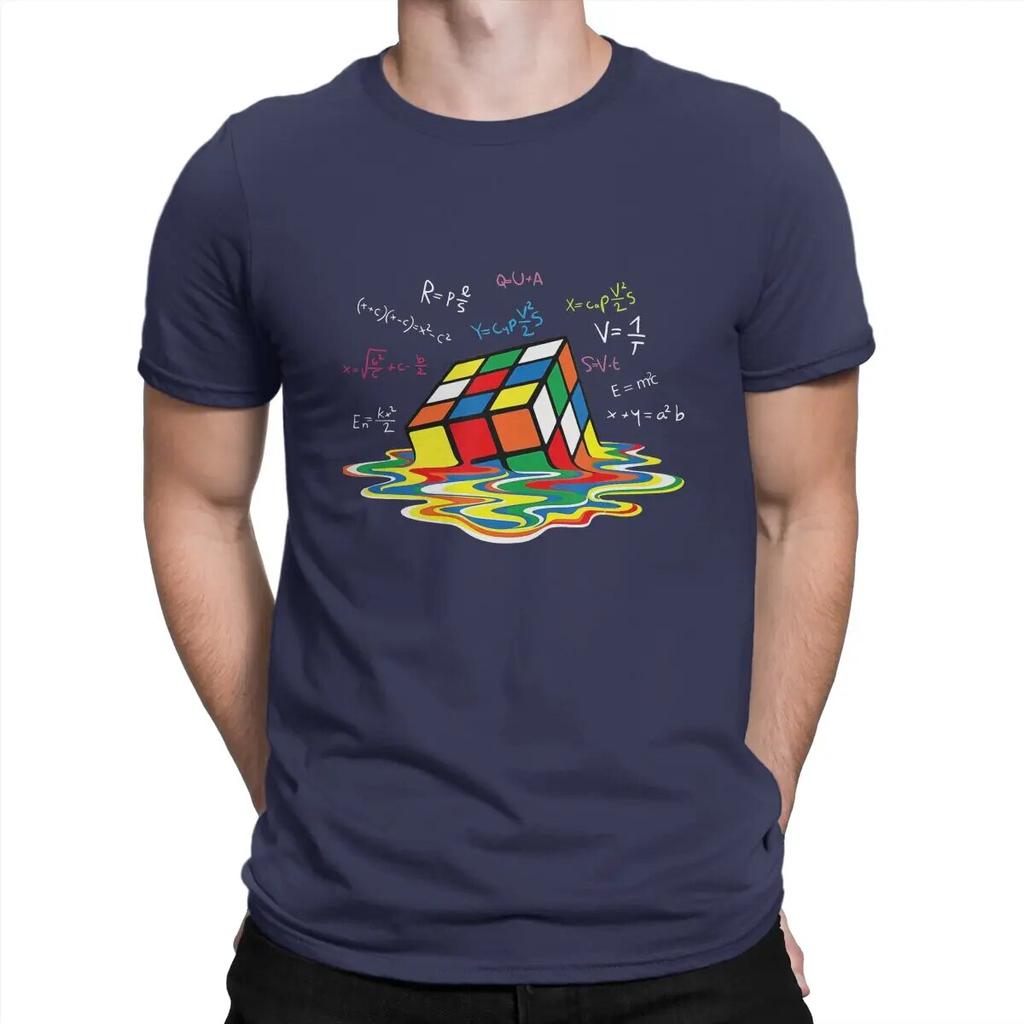 Math Rubik Zajímavé Unisex tričko Cube Roztomilé módní tričko Harajuku Streetwear Nový trend