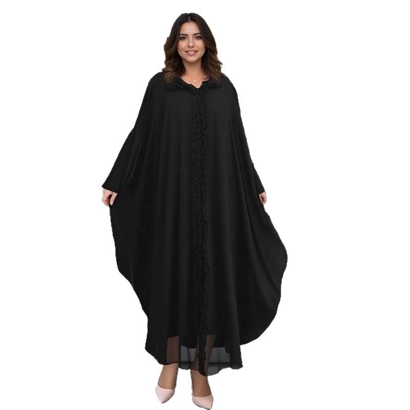 Dubai Hooded Dress: European & American Style, Turkish Cardigan, Loose Long Robe for Women