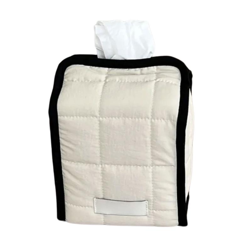 

Stylish Square/Round Tissue Box Easy Access Space-saving Roll Paper Holder Home Organization Supplies