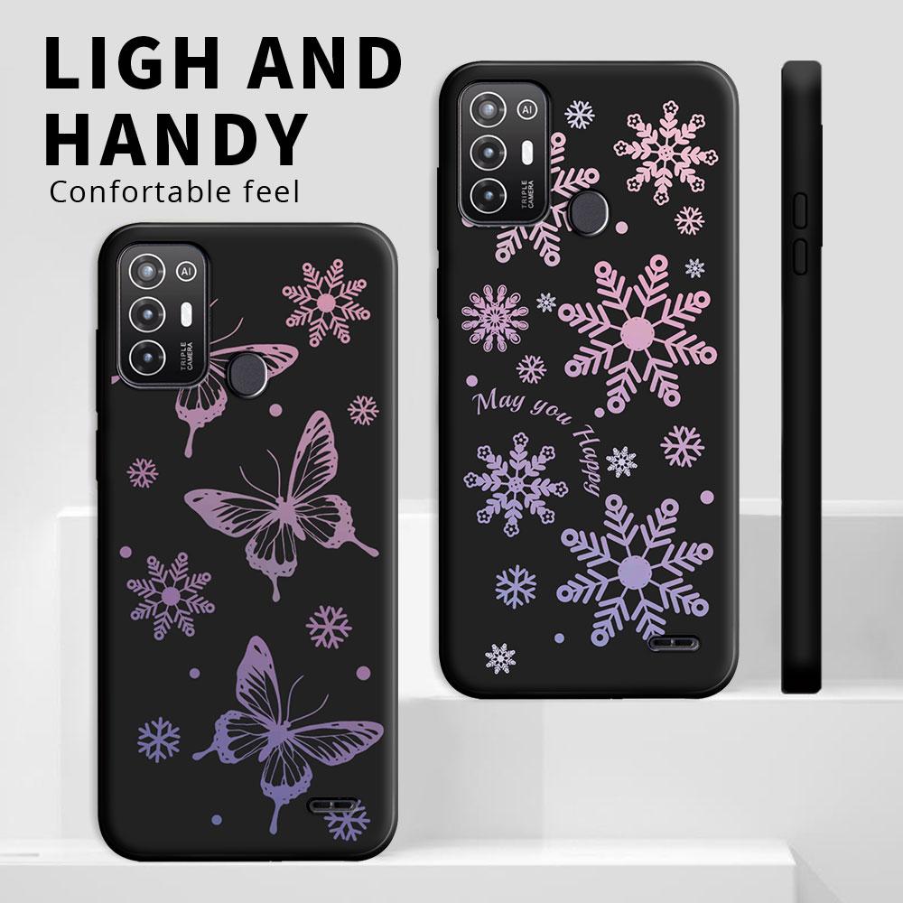 For ZTE Blade A52 / A52Lite Case Cartoon Cute Shockproof Silicone Soft Phone Case For ZTE Blade A53 Pro / A52 Lite Back Cover