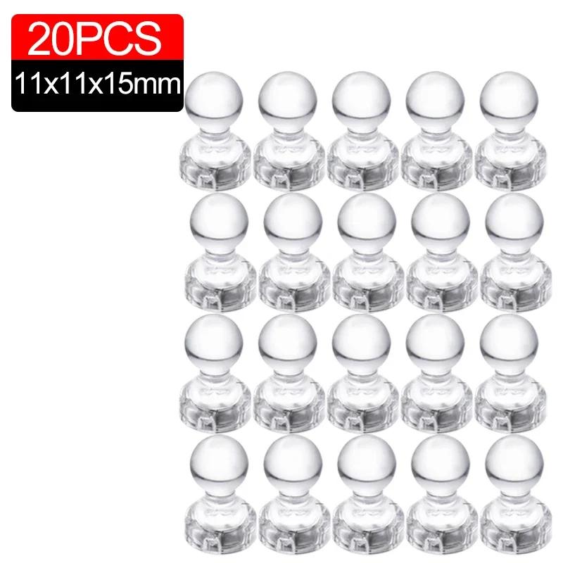 Magnete Reißzweckmagnet Kühlschrank Kühlschrank Reißnägel Whiteboard Pins Reißzwecke Klar Pinnwand Reißnägel Reißnägel Haken Stark