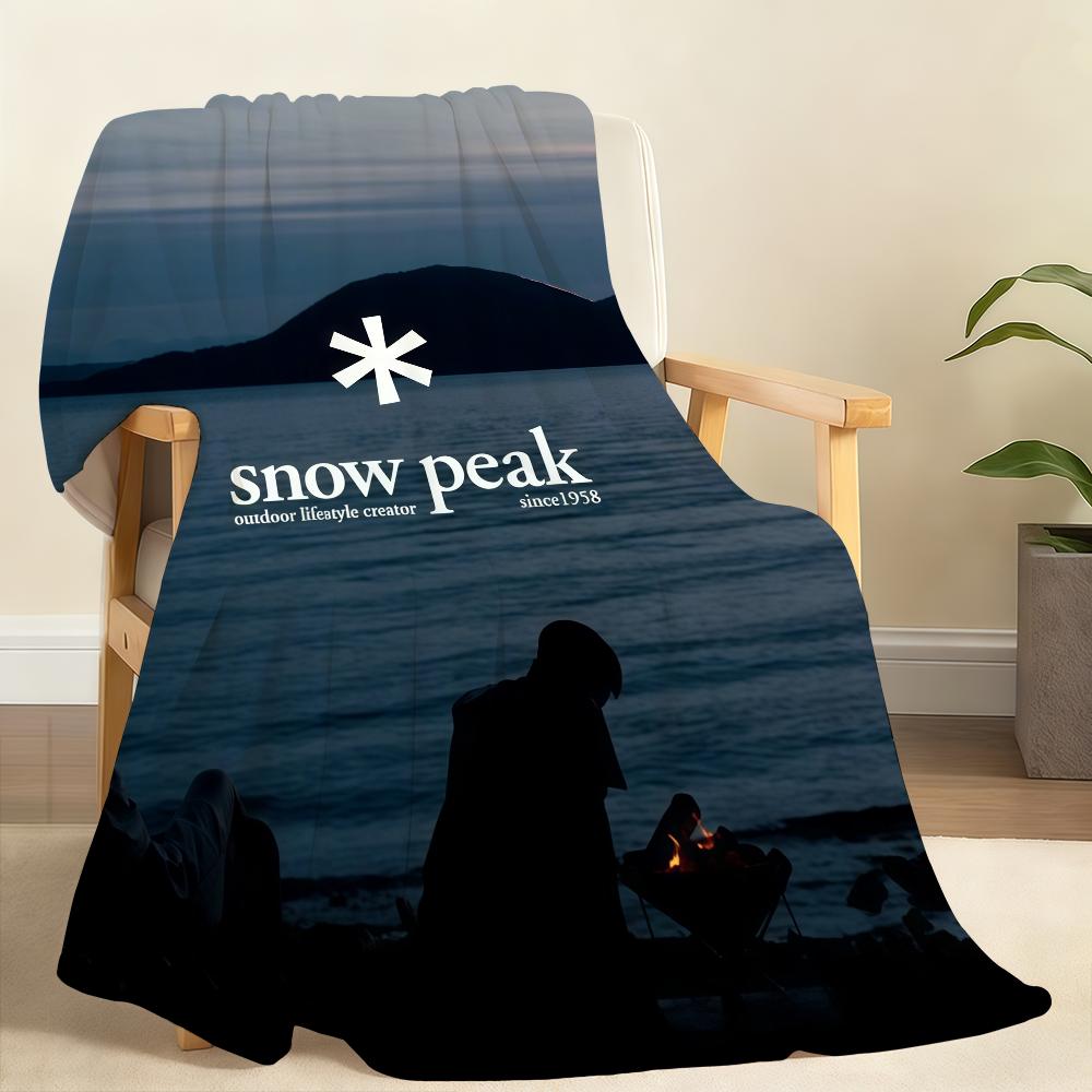 Classic Energetic S Snow P PeaksS Blanket Soft Throw Blanket for Home Bedroom Bed Sofa Picnic Travel Office Rest Blanket Gift