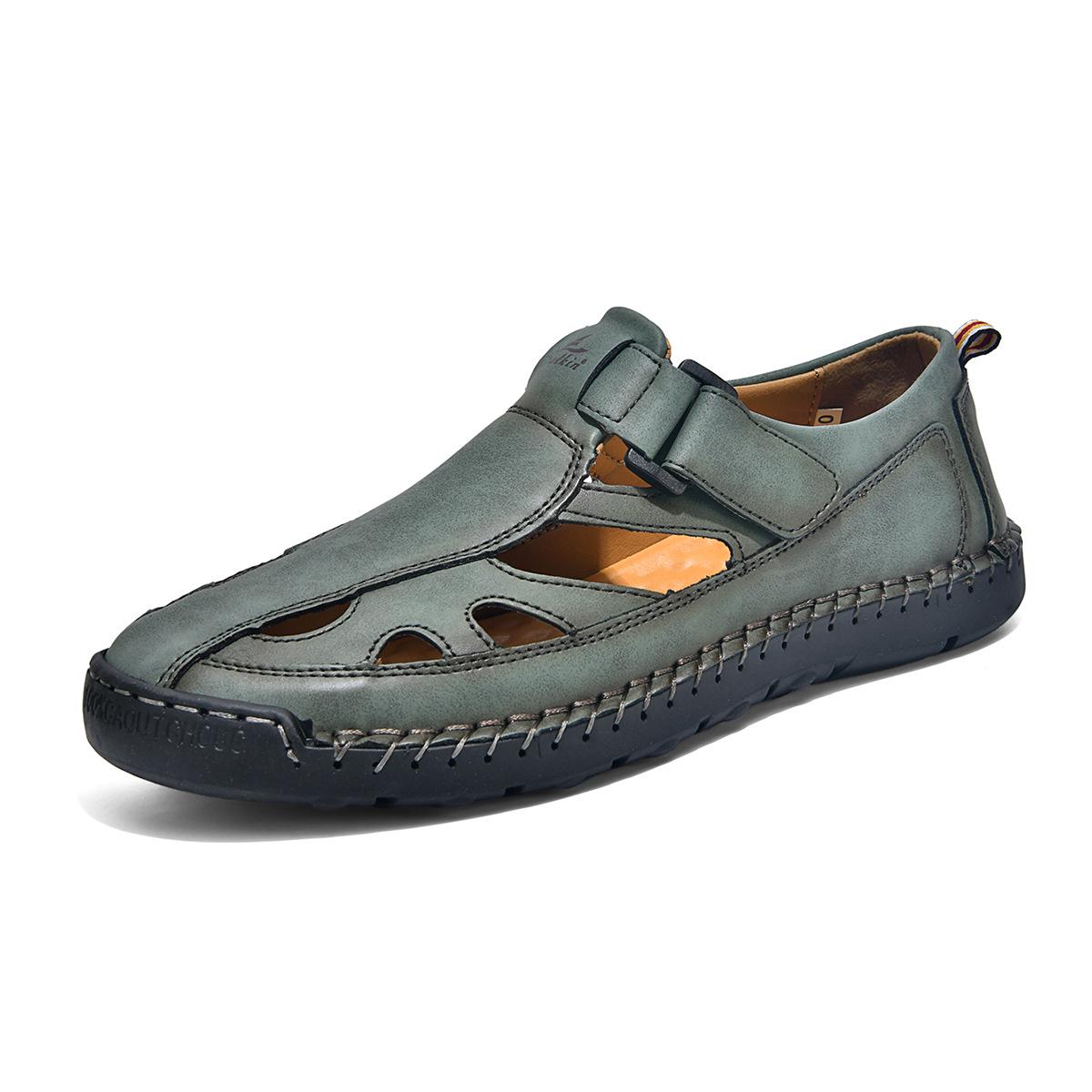 2026 Men s Wear-Resistant Casual Sandals - Breathable Large Size Outdoor Beach Slippers 41