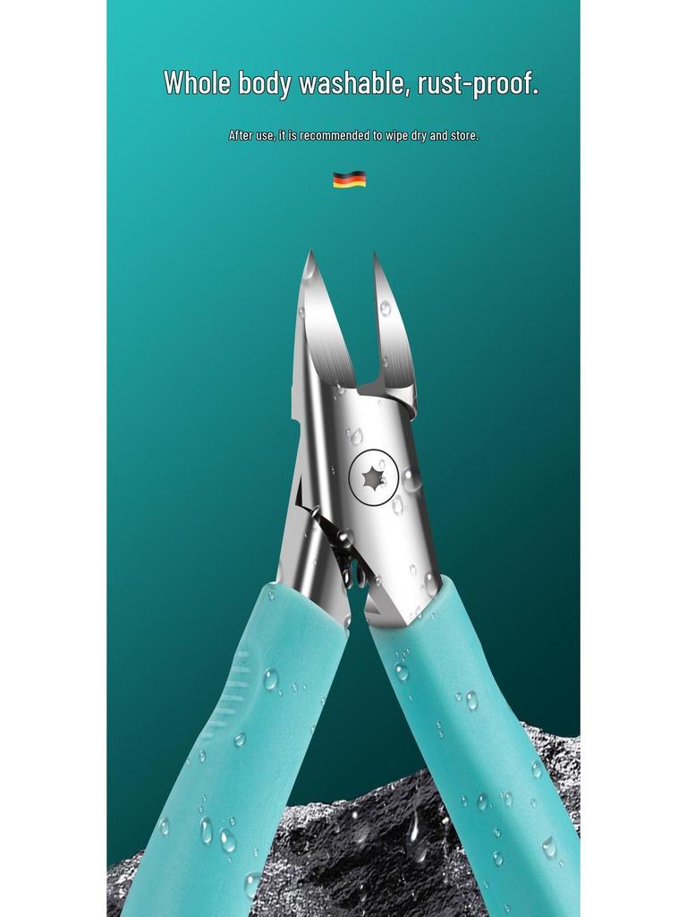 In Stock Toenail Clippers Set: Angled Tip, Eagle Beak Design for Ingrown Nails and Foot Care