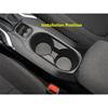 Water Cup Holder Frame Cover Trim For - Toyota Corolla Cross ABS Black