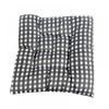 35*35cm Plaid Square Chair Cushion Seat Cushion With Anti-skid Strap Indoor Outdoor Sofa Cushion Pillow Cushion For Home Office