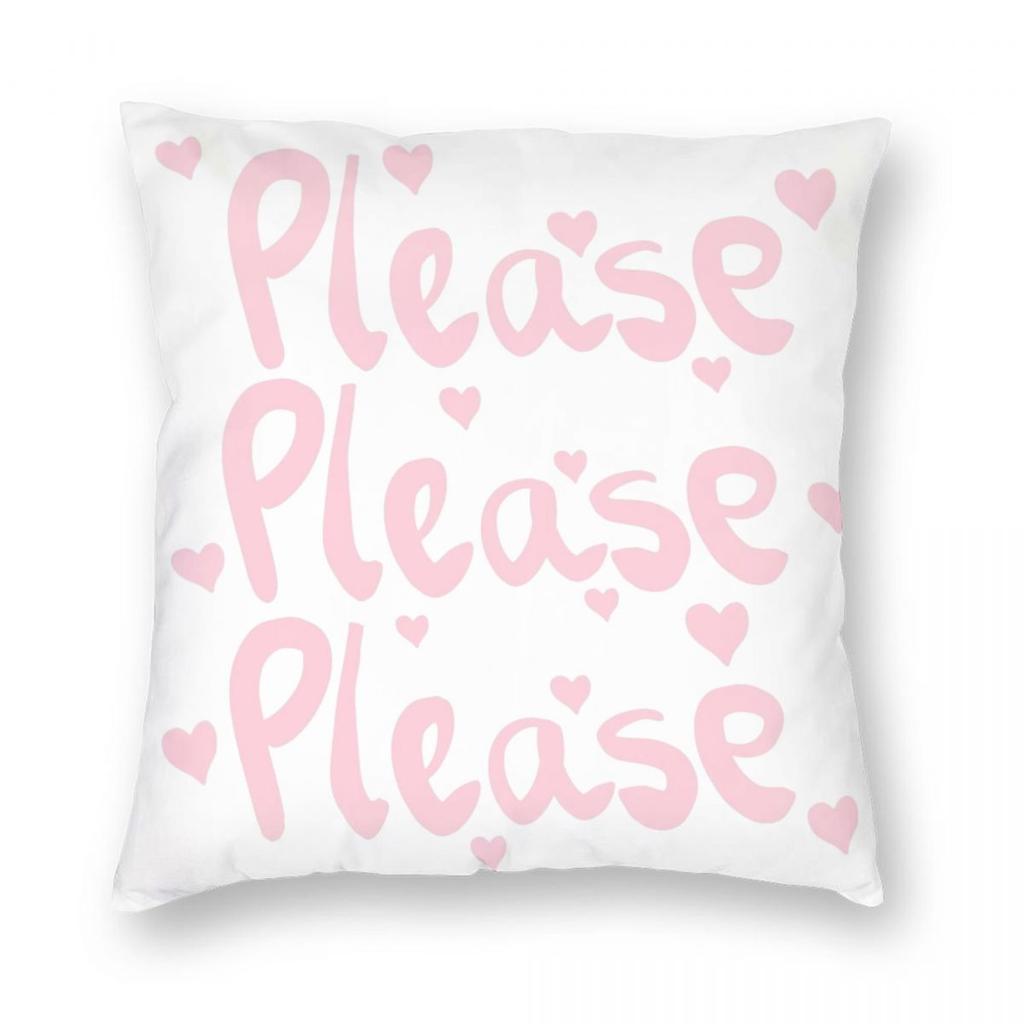 Please Please Please Sabrina Carpener Pillowcase Printing Polyester Cushion Cover Decorations Pillow Case Cover Home Zippered