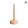 Double Wooden Yarn Holder Rotatable Wooden Yarn Skein Spinner Revolving Yarn Ball Stand Stable Yarn Holder Dispenser