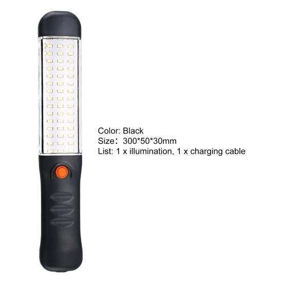 Work Light Multifunctional Portable Safe Magnetic Waterproof Illumination Mini Super Bright  LED Maintenance Light Camping Gear