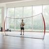 Training Net with Metal Frame Freestanding Sports Deflector NetInstant Setup VersatileSport for