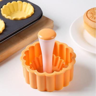 1Pc Tart Shells Mold Set Pastry Tamper Plastic Mini Tart Tamper Round Tartlet Tarts Shell Maker Baking Tools