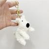 And Colorful Stylish Plush Dog Keychain Doll Ideal For Birthday Favors Party