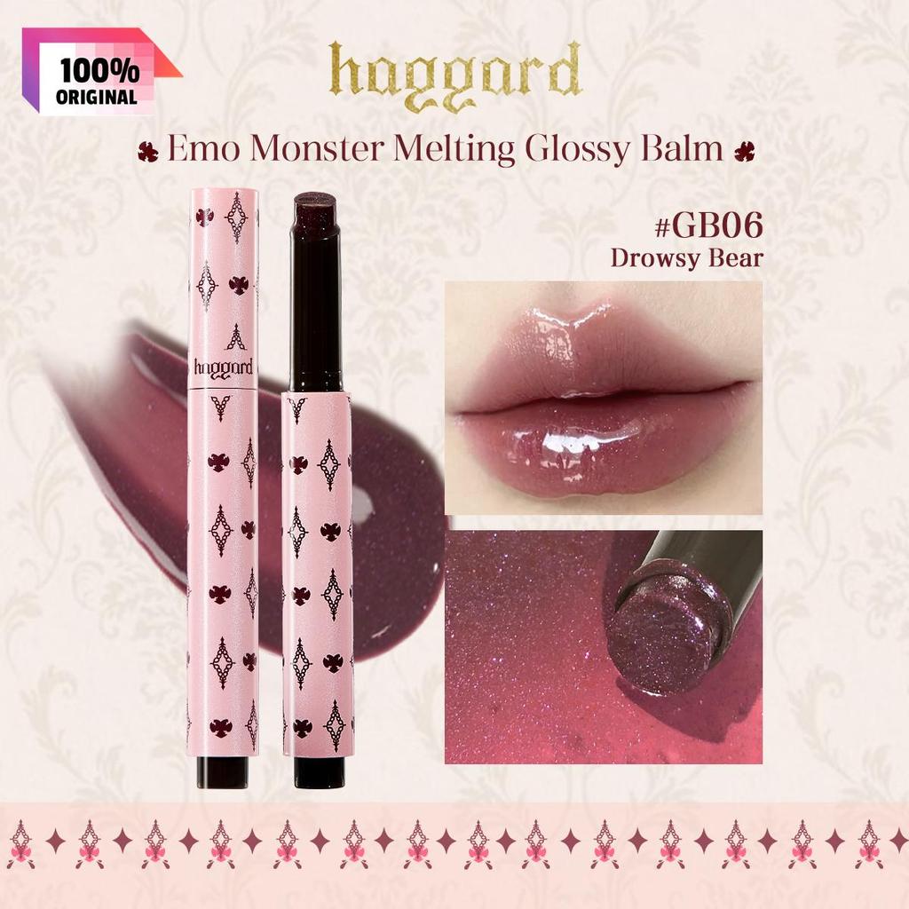 Haggard emo monster melting glossy balm 1.9g/0.07oz