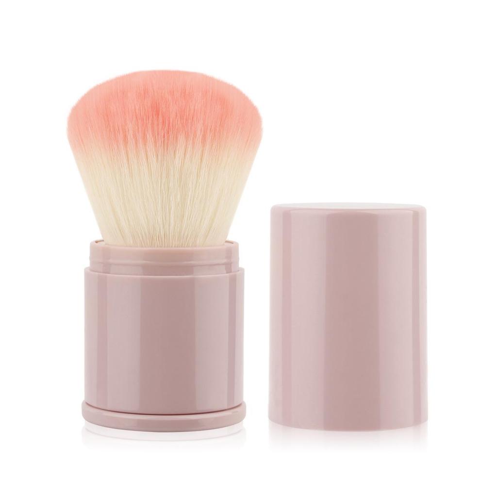 New Portable Retractable Makeup Brush - Multifunctional Blush & Powder Tool
