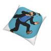 Captain Haddock Polyester Cushion Cover Adventures of TinT Fantasy Comics Home Car Decorative Washable Cojines Decorativos