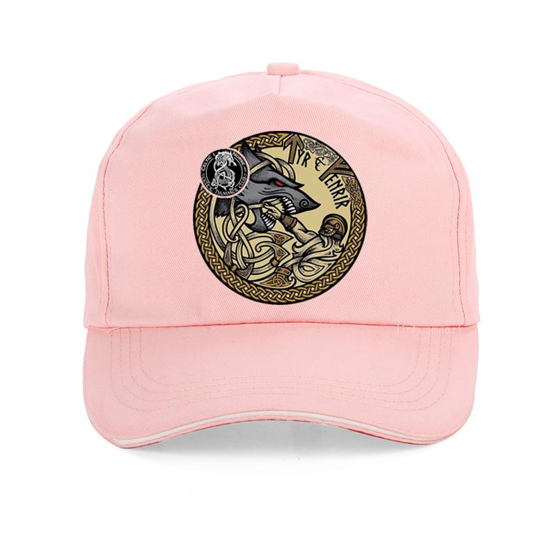 Men Animal 3D Print Viking Rune Wolf Baseball Caps Hip-Hop Trucker Unisex Sunhat Women Odin Dragon Rune Snapback Adjust Hat