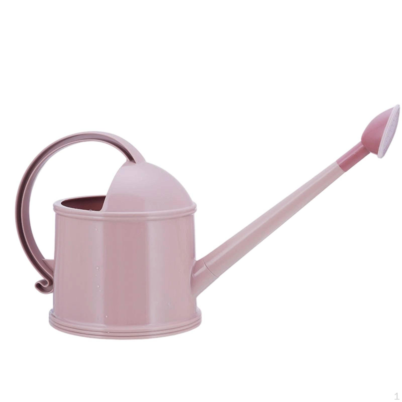 Long Spout Watering Can Lightweight with Sprinkler Head Ergonomic Handle Large Capacity