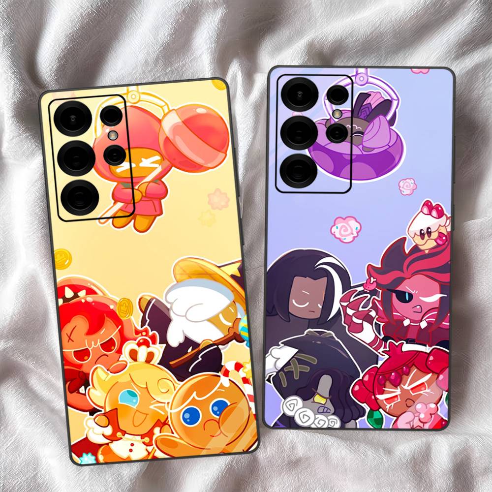 Game C-Cookie R-Run K-Kingdom Phone Case For Samsung S 24 Fe 25 Ultra Plus 20 Lite 21 30 22 23 24 22 Ultra 5G Fundas