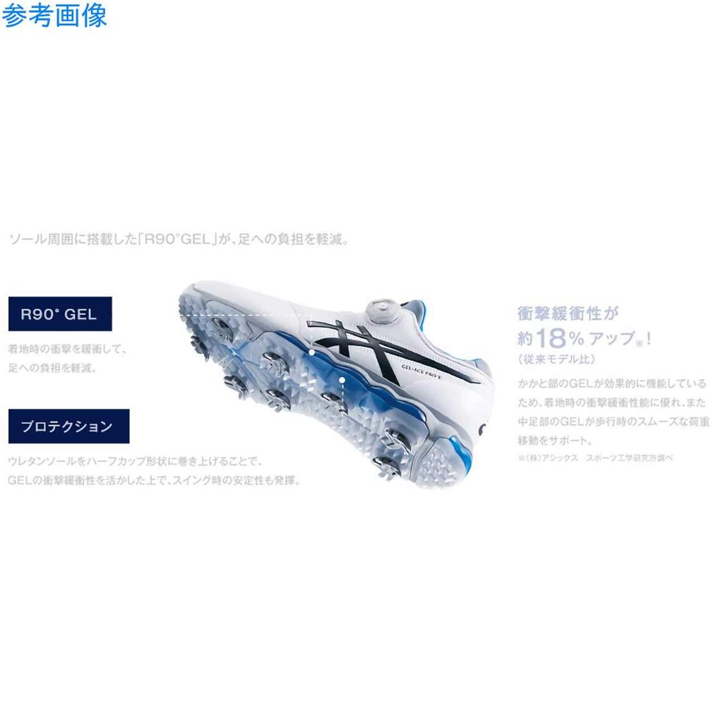 Asics PRO X BOA Golf Shoes TGN922 0116 Size GEL-ACE White/Phantom 25.0cm