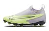 Phantom DF AG Kunstrasen Synthetikleder Rutschfest Niedrig geschnitten Kindersockenfussballschuhe Grau Grün Kinder DV3069-705