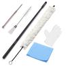 6-Piece Saxophone Cleaning Set: Cleaning Rod, Cleaning Cloth, Brush, Maintenance Tools, Wind Instrument Repair Accessories