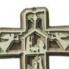 Christmas Tree Cross Decoration Hanging Pendant Decorative Indoor Gifts Wood Ornament Party