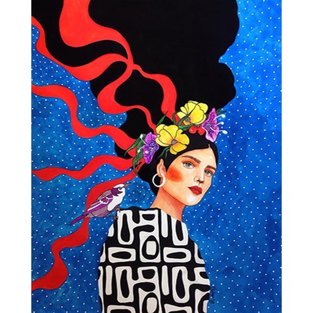 Tam Kare Yuvarlak Matkap 5D DIY Elmas Boyama Karikatür Kadın Nakış Rhinestones Mozaik Kız Çapraz Dikiş Ev Dekorasyon