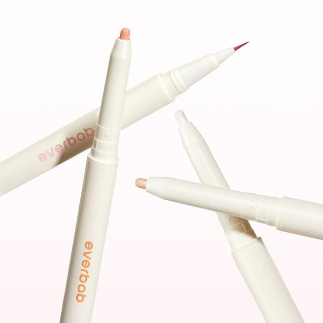 everbab - Naturally Agile Duo Aegyo-sal Pencil - 3 Colors M01# Naked Apricot (240mg & 300mg)