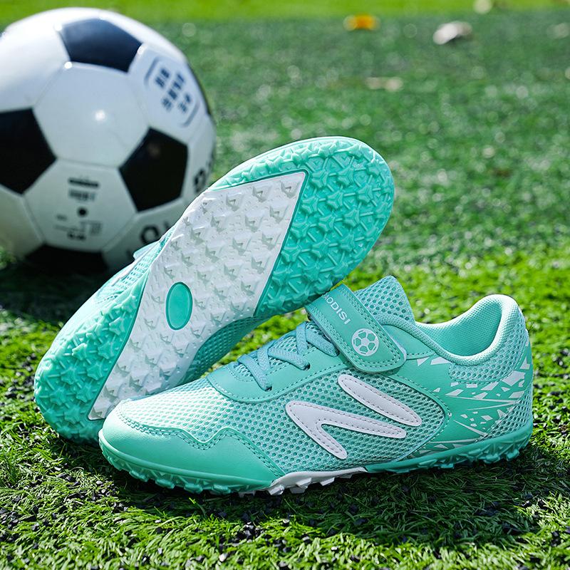 

Children s football shoes summer mesh breathable boys elementary school football shoes boys and girls non-slip training shoes 39
