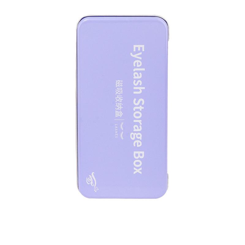 Disketler Cımbızlar ile Boş Manyetik Takma Kirpik Saklama Kutusu Takma Kirpik Tutucu Kılıf Kap Konteyner Seyahat Paleti Kirpik Tutucu