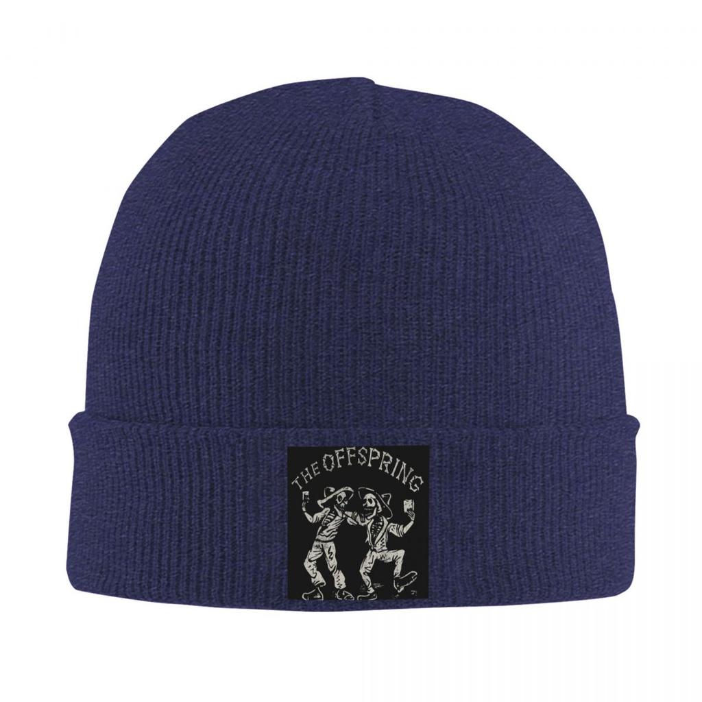 Punk The Offspring Warm Knitted Cap Winter Knit Bonnet Hat Skullies Beanies Hip Hop Caps for Unisex