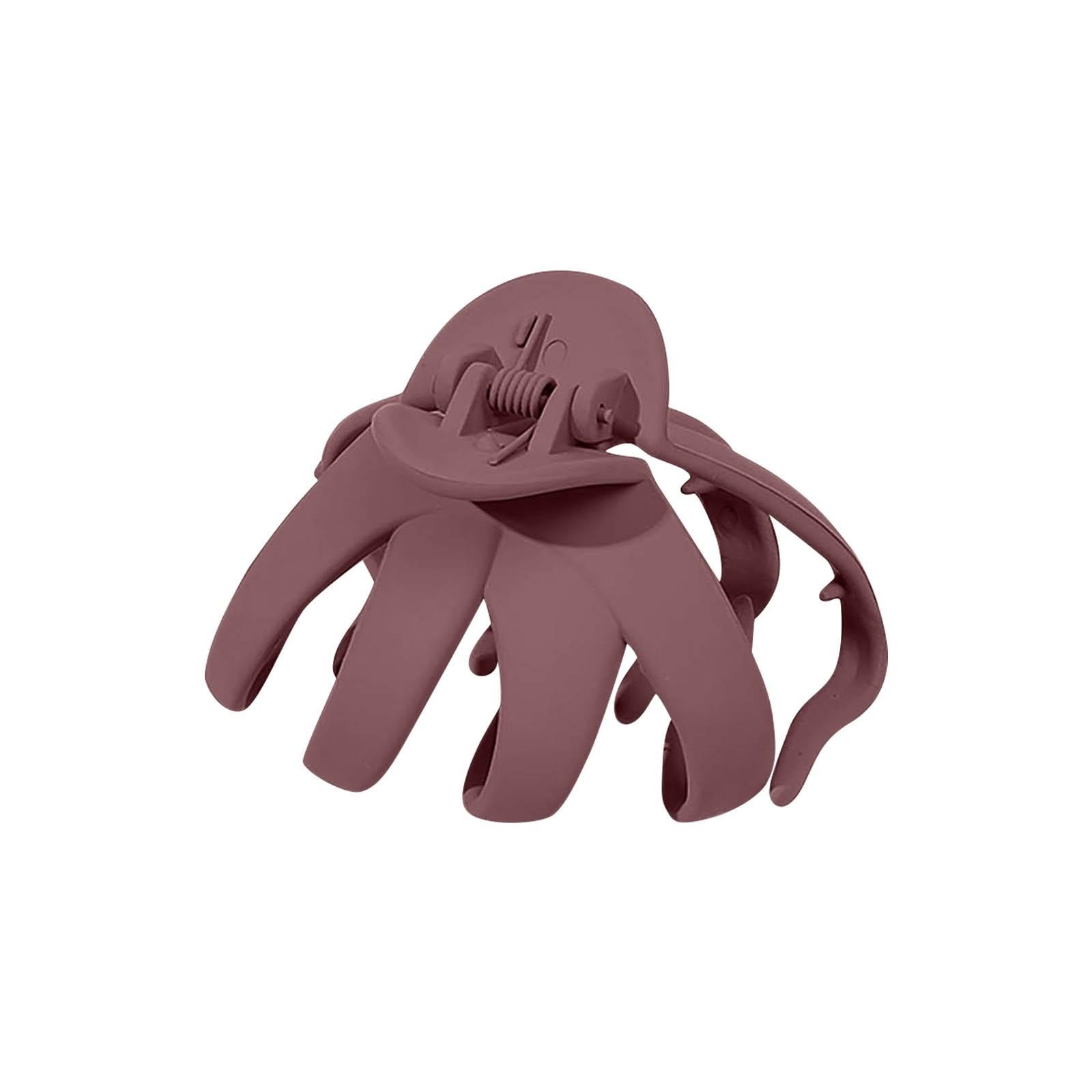 

Модная форма, однотонные волосы C-law для женщин, матовый зажим G-rab, булочка, аксессуары для волос, инструмент для укладки, женская универсальная шпилька One Size винный