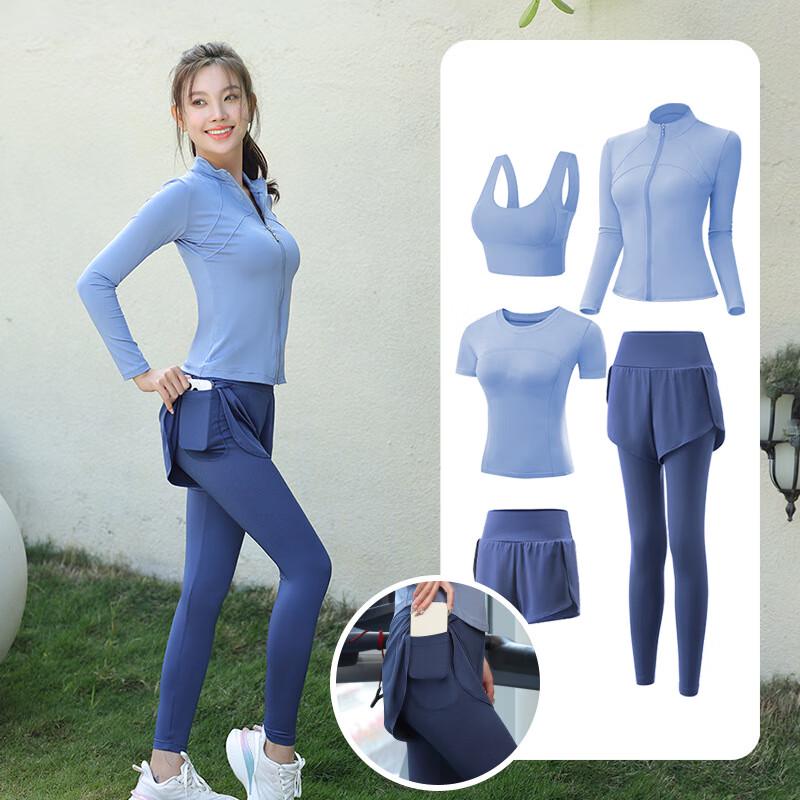 OEING Women s 5-Piece Yoga Fitness Set