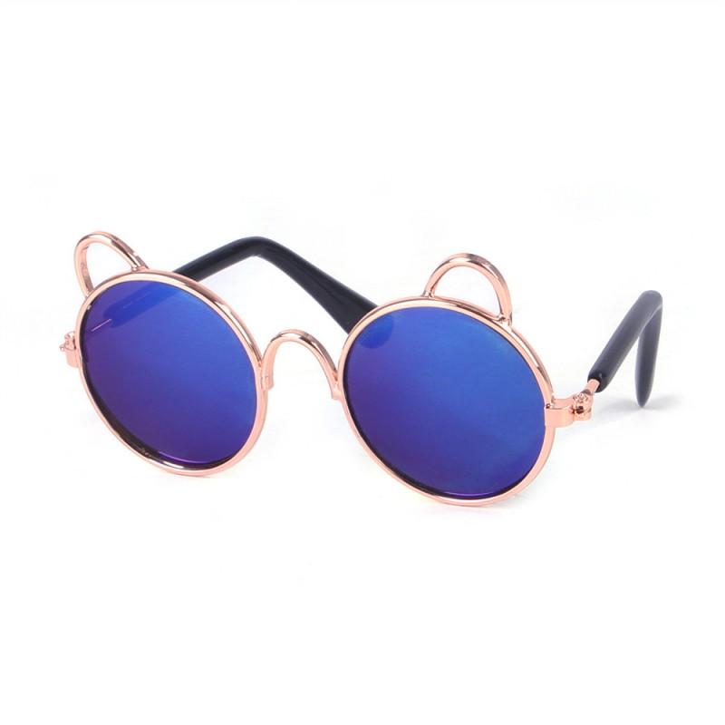 Pet Sunglasses Cats Dogs - Cute Cartoon Style Goggles Plastic Accessories In Multiple Colors Frames