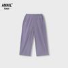 Annil Girls' Woven Wide-Leg Casual Pants
