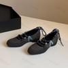Damenschuhe Ballett 2026 Herbst Winter Neue Mode Kreuzgebunden Rutschfest Mary Jane Schuhe Luxus Vintage Bequem Freizeit Schuhe