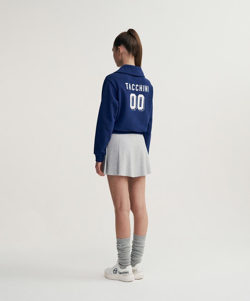 Sergio Tacchini W Daily Knit Flare Skirt (Melange Grey)