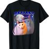 Huh Cat Funny Cat Funny Oddly Specific Dank Meme T-Shirt