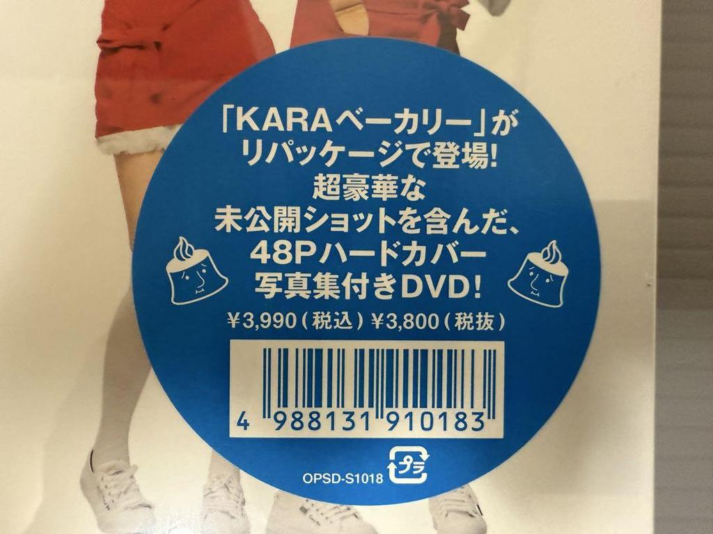 [USED] KARA Bakery DVD + PHOTO BOOK