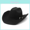 Sombrero de Vaquero Vintage de Ala Ancha Para Protección Solar y Transpirabilidad en Verano