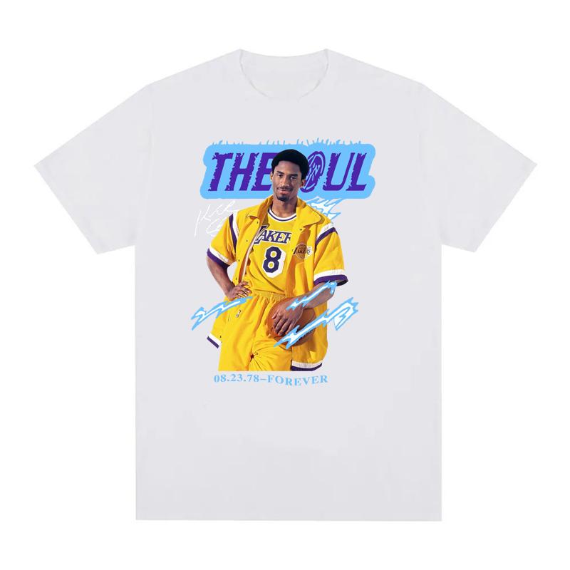 Tričko Kobe Cool Streetwear Muži Ženy Móda Hip Hop Pure Tričko Pánské Trička EU velikosti