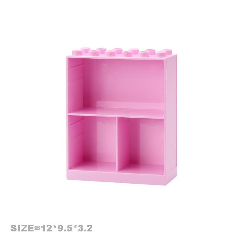 Play House Big Building Blocks Furniture Accessories Utensil Table Chair Compatible Sets Bricks Assemble Toys For Children Gifts