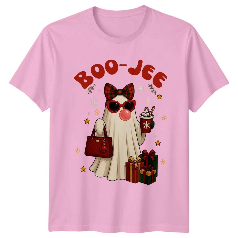 BooJee Christmas Holidays Ghost Unisexs TShirt Unisexs Graphic Tee
