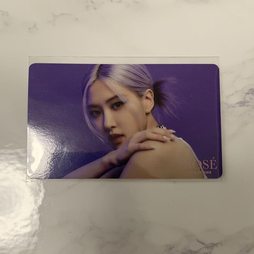 

[USED] BLACKPINK trading card Rosé