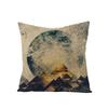 Home Landscape Polyester Pillowcase Home Digital Printing Sofa Cushion Waist Pillowcase