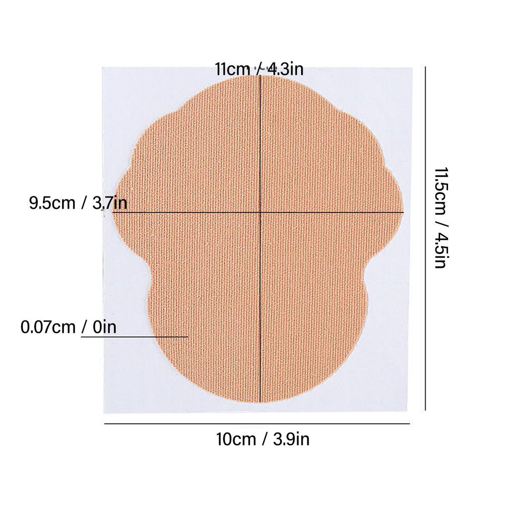40 Pièces Patch Déodorant Aisselle Jetable Ultra Fin Respirant Coussinet Anti-Transpiration Aisselle Patch pour Hommes Femmes