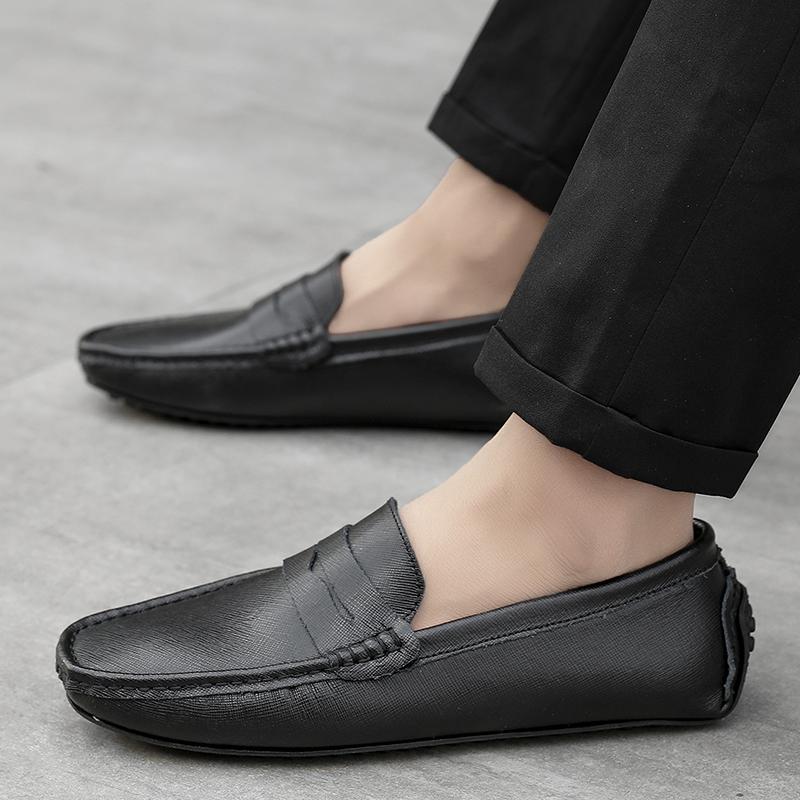 Herren Slipper, Pennyloafer, Mokassins, Slipper, lässig, elegant, Bootsschuhe