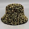 for Dazzle Color Sequins Bucket Hat Multi-Color All-match Wide Brim Bucket Hat Cool Summer Breathable Fisherman Cap Unis